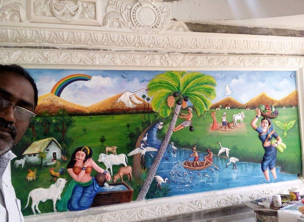 Koteshwar Rao G – Artist, Entrepreneur, Educator, Navodaya Torchbearer having a Life Painted with Purpose